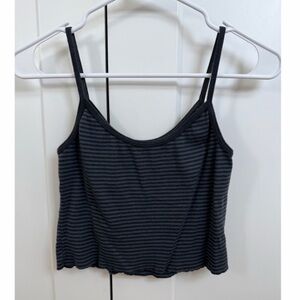Brandy Melville Striped Cropped Tank